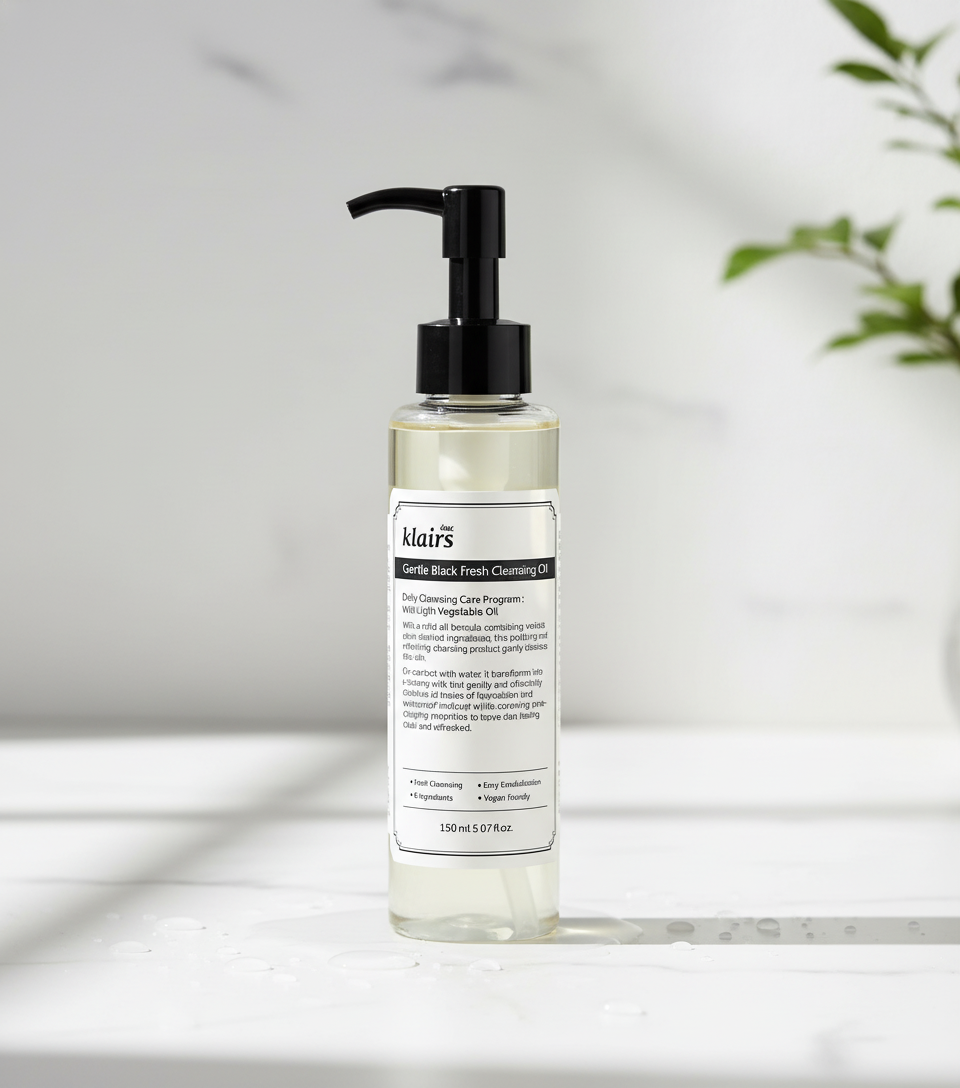Gentle Black Fresh Cleansing Oil
