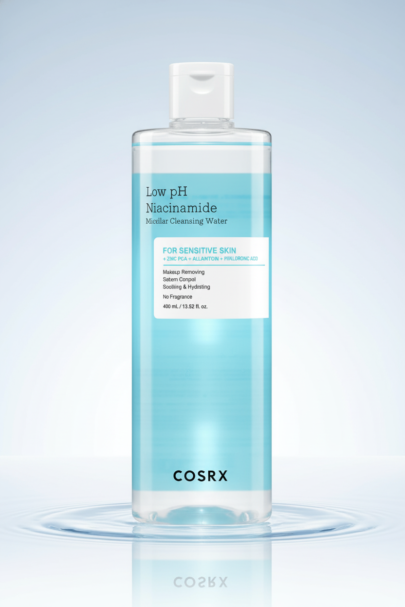 Low pH Niacinamide Micellar Cleansing Water