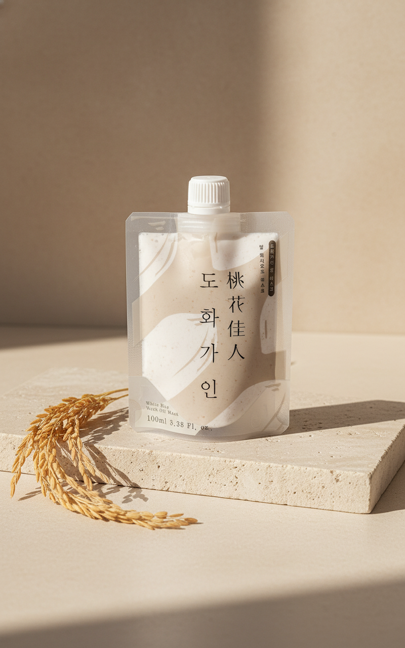 White Rice Wash Off Mask