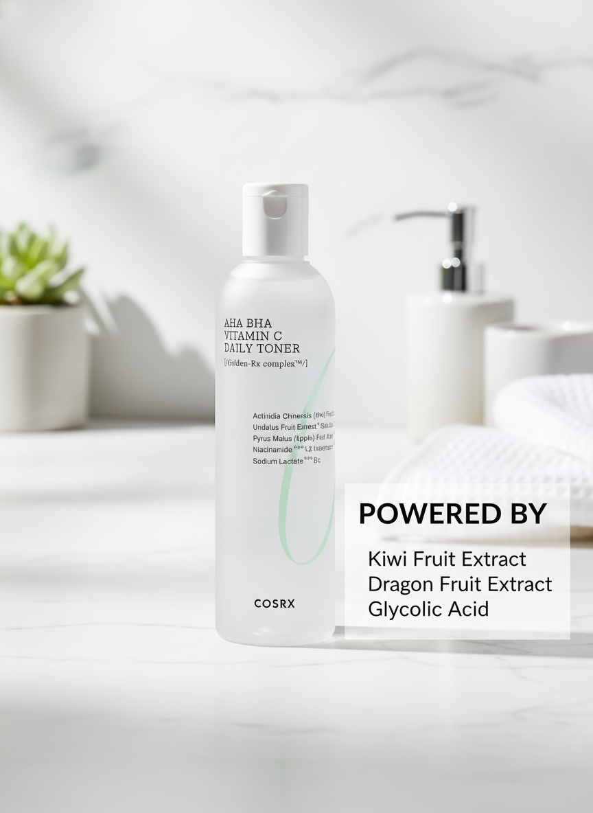 AHA BHA Vitamin C Daily Toner