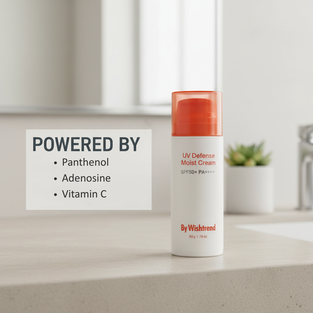 UV Defense Moist Cream SPF50+ PA++++