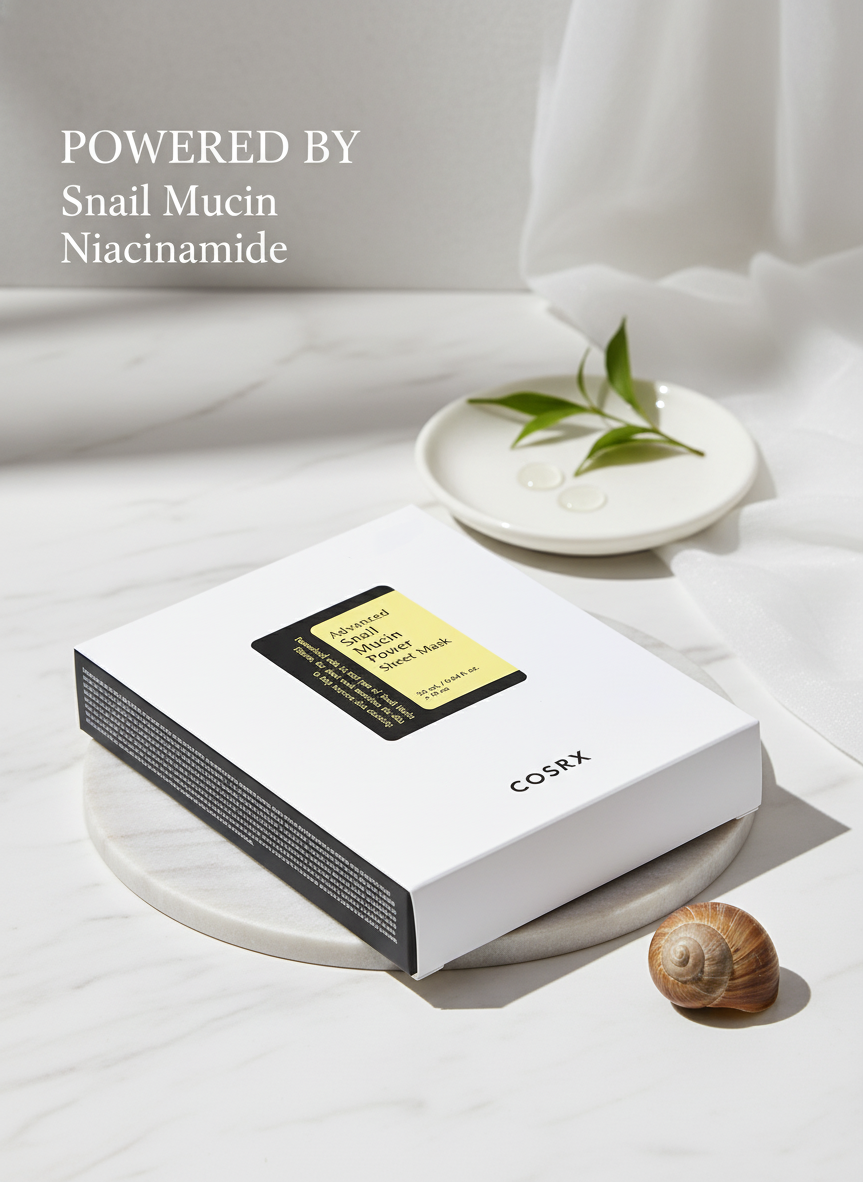 Advanced Snail Mucin Power Sheet Mask 25ml (10pcs)