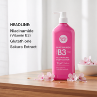 Niacinamide Vitamin B3 Glutathione Body Lotion