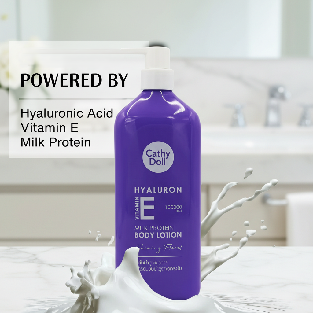 Hyaluron Vitamin E Milk Protein Body Lotion
