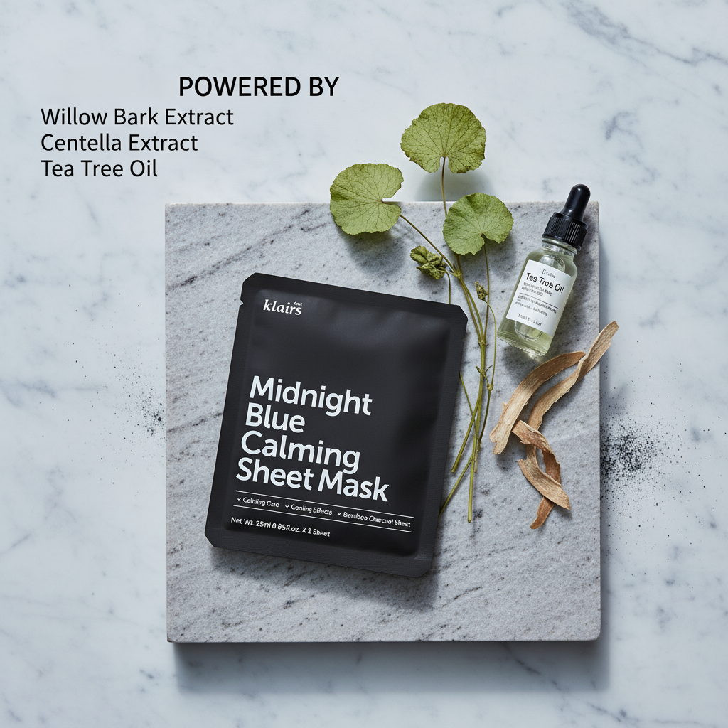 Midnight Blue Calming Sheet Mask