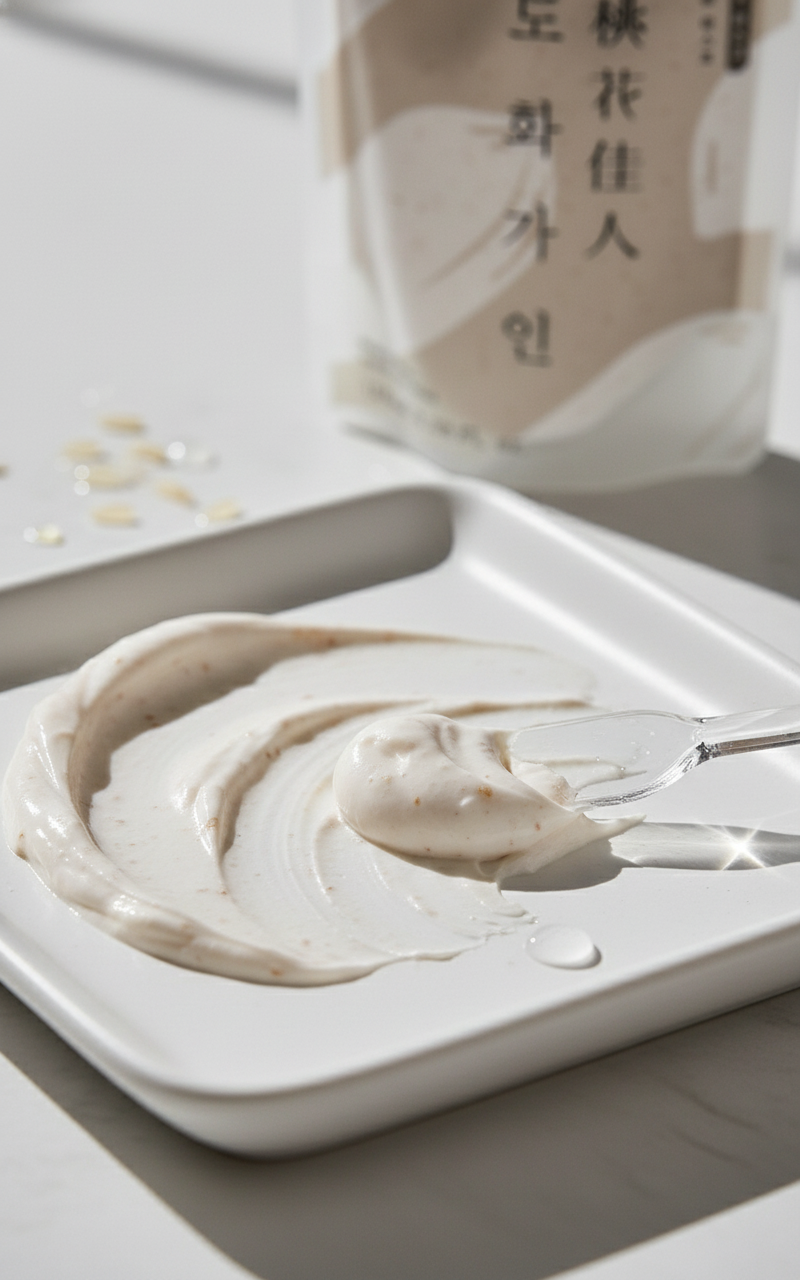 White Rice Wash Off Mask