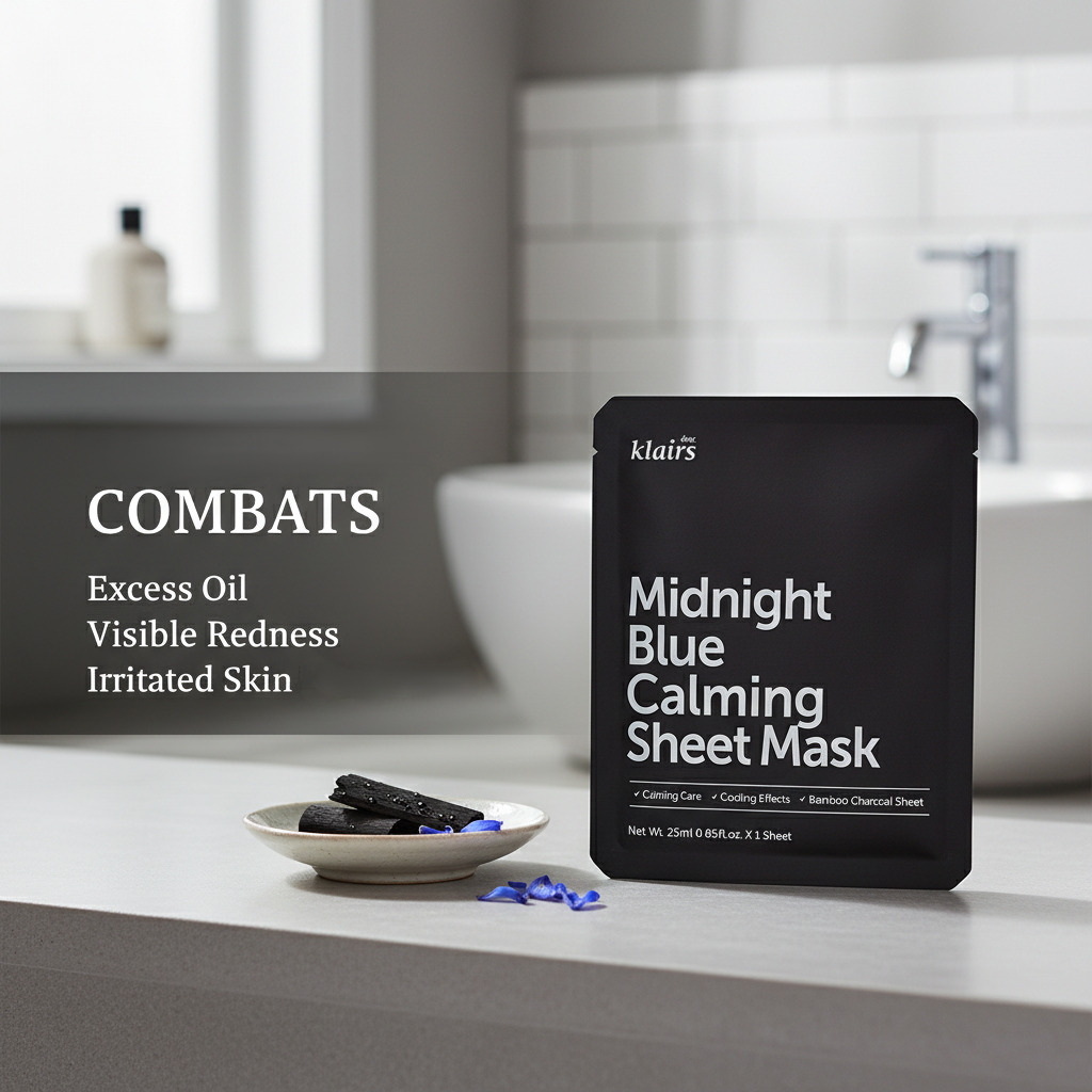 Midnight Blue Calming Sheet Mask
