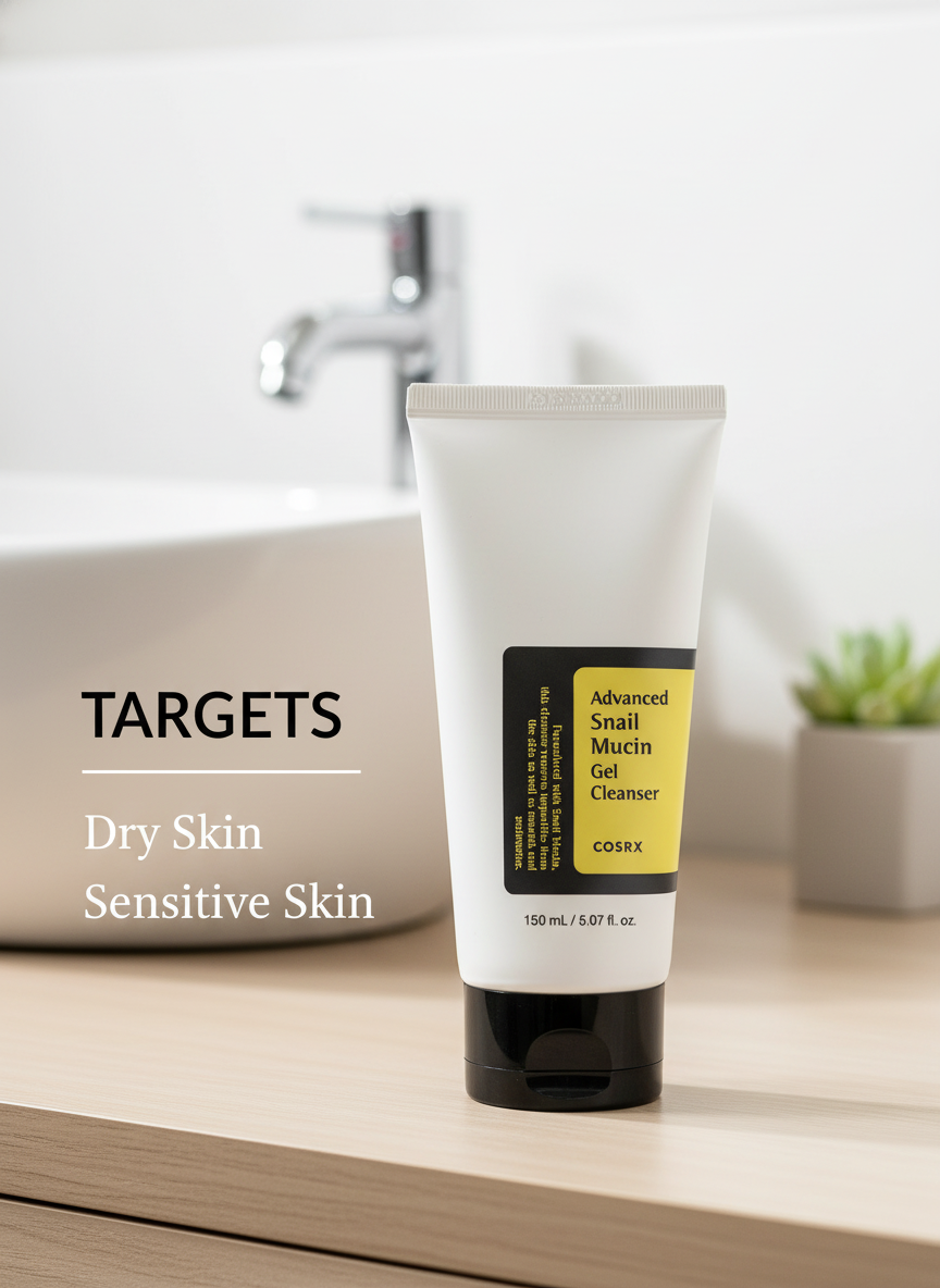 Advanced Snail Mucin Gel Cleanser