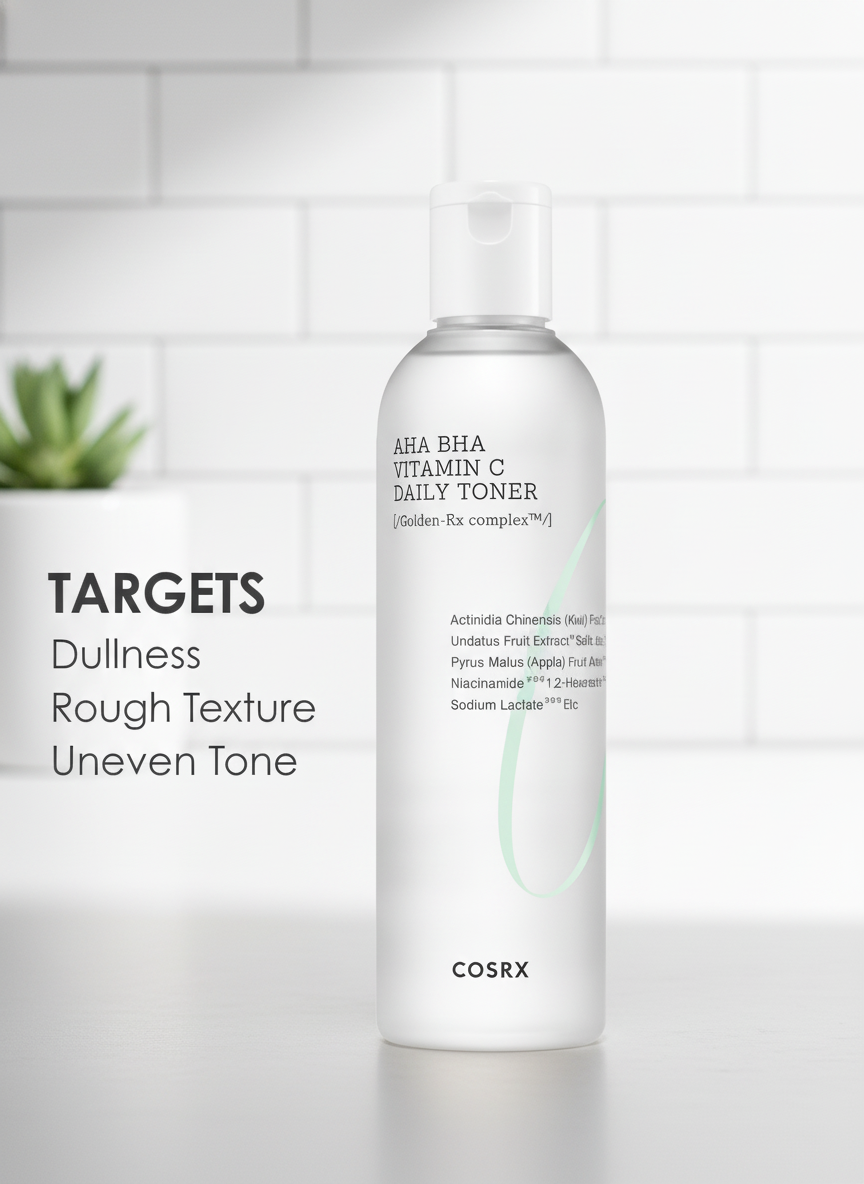 AHA BHA Vitamin C Daily Toner