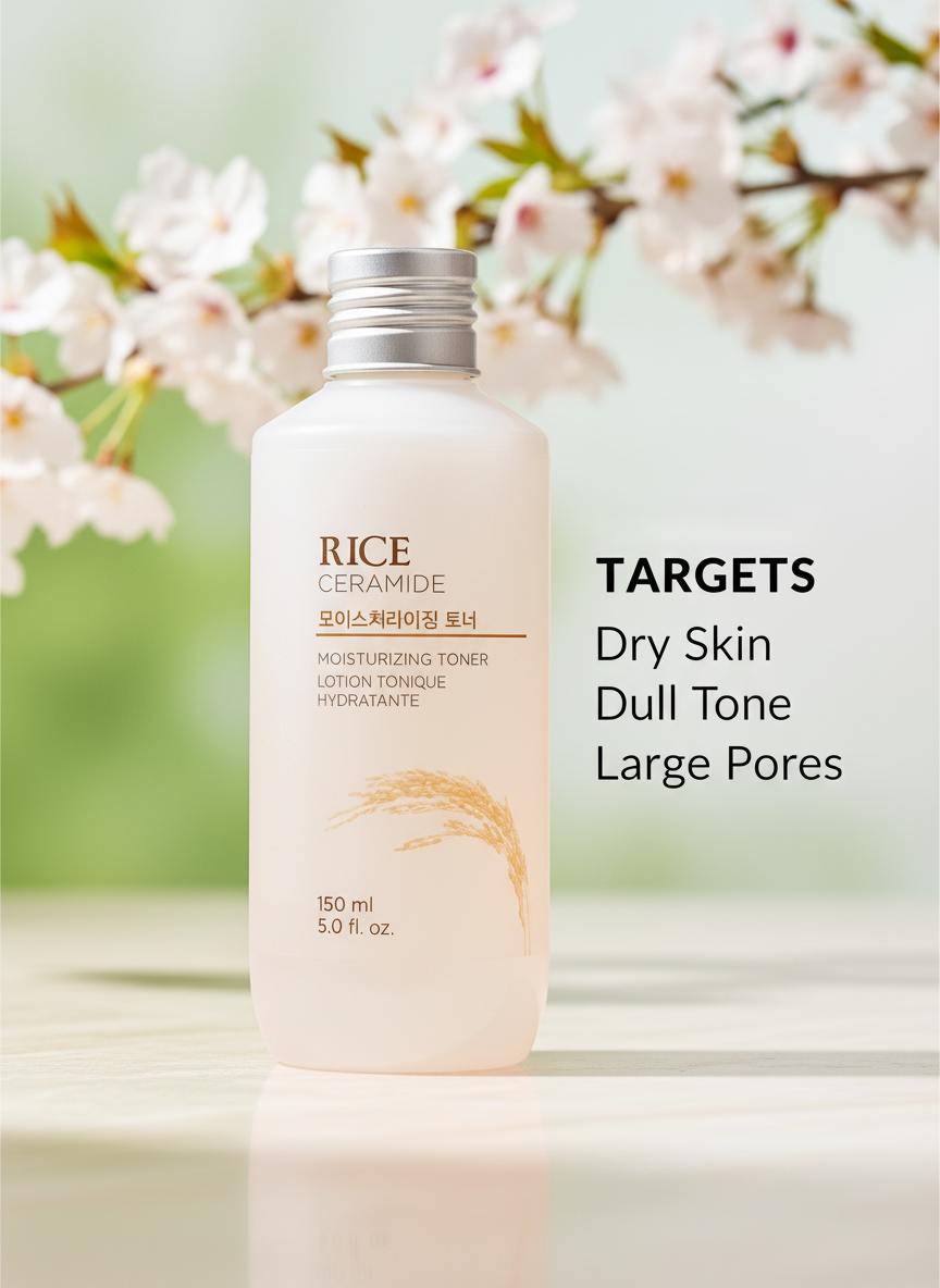 Rice & Ceramide Moisturizing Toner