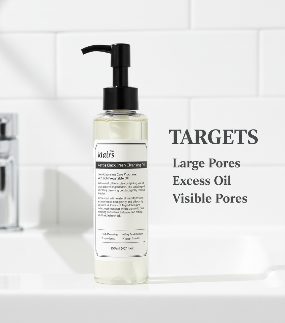 Gentle Black Fresh Cleansing Oil