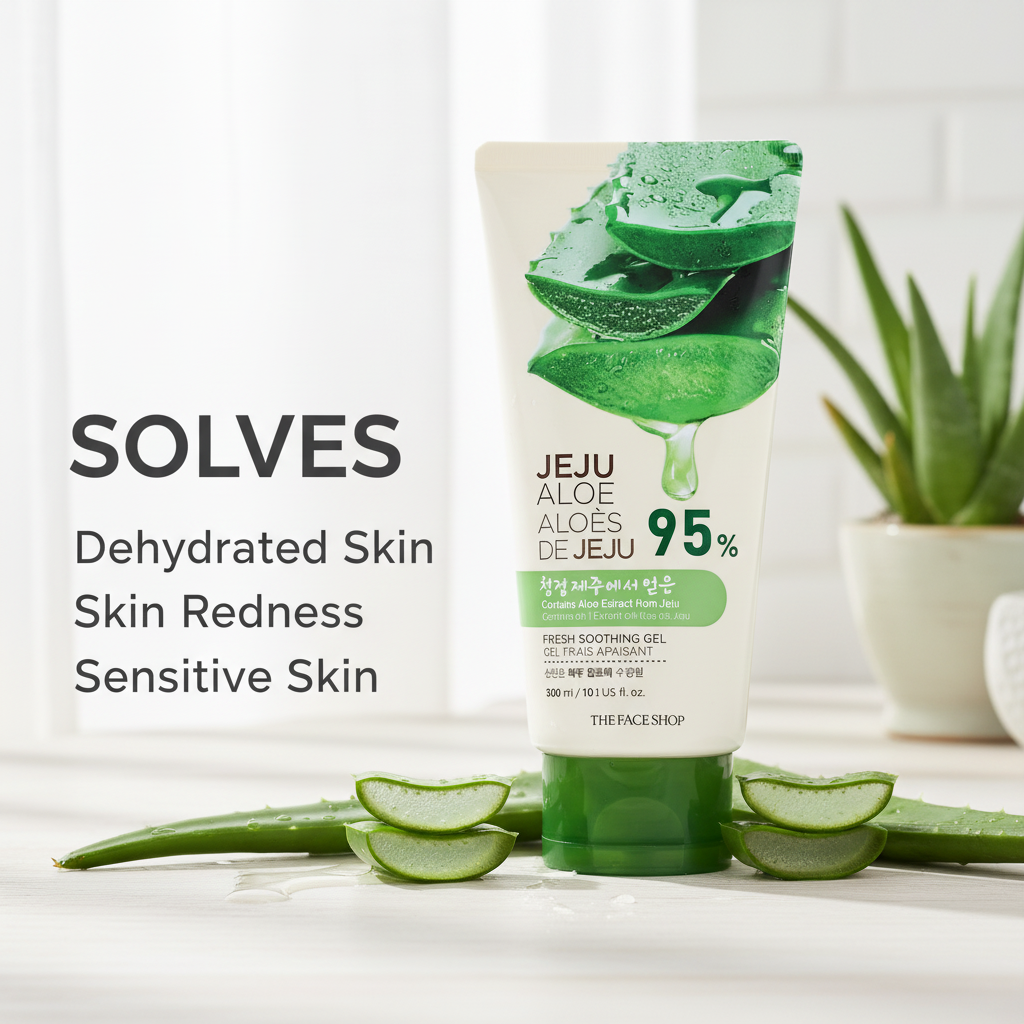 Jeju Aloe Fresh Soothing Gel Tube