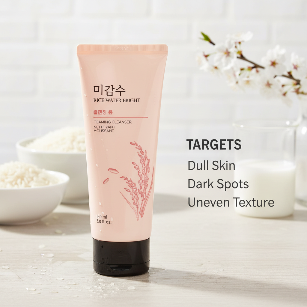 Rice Water Bright Cleansing Foam