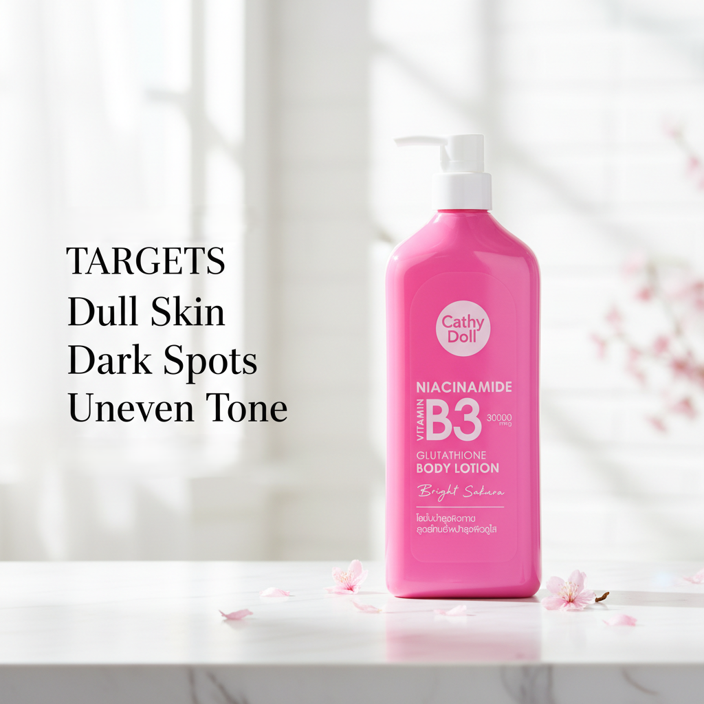 Niacinamide Vitamin B3 Glutathione Body Lotion