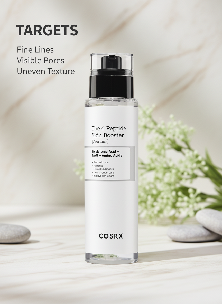 The 6 Peptide Skin Booster Serum