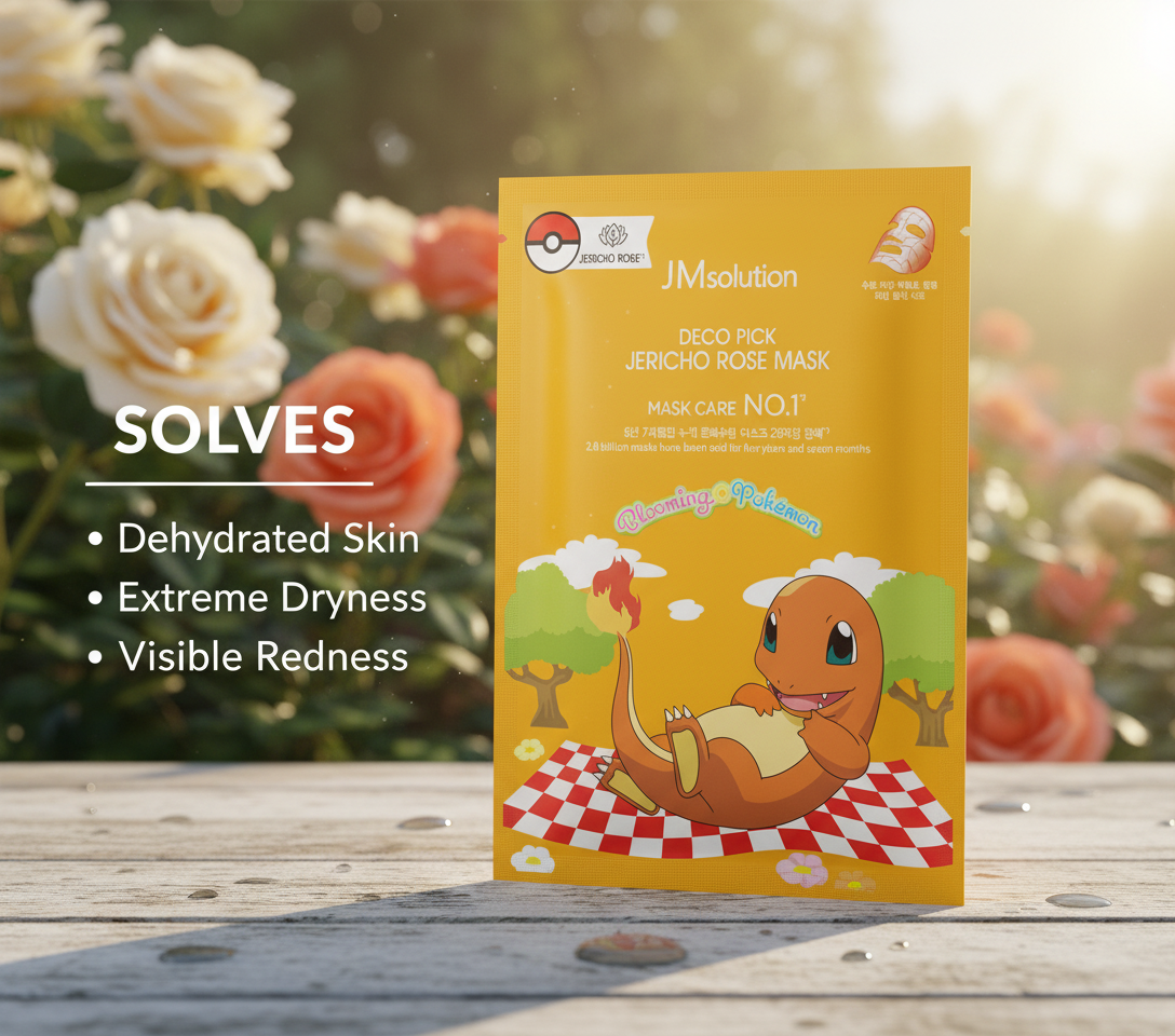 JMsolution X Pokemon Deco Pick Jericho Rose Mask