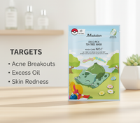 JMsolution X Pokemon Deco Pick Tea Tree Mask
