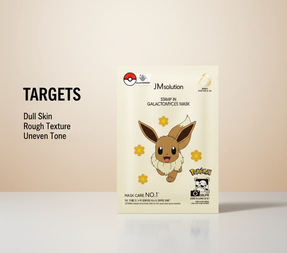 JMsolution X Pokemon Stamp In Galactomyces Mask