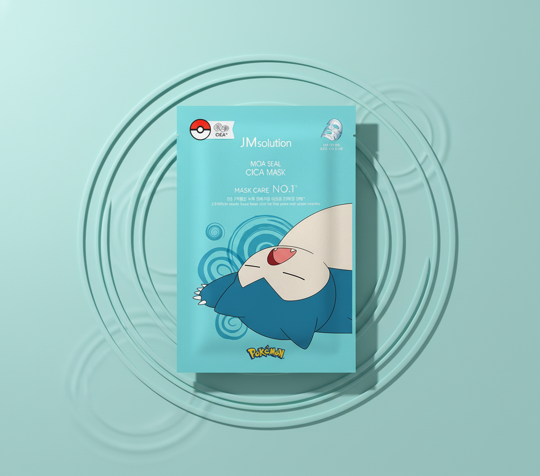 JMsolution X Pokemon Moa Seal Cica Mask