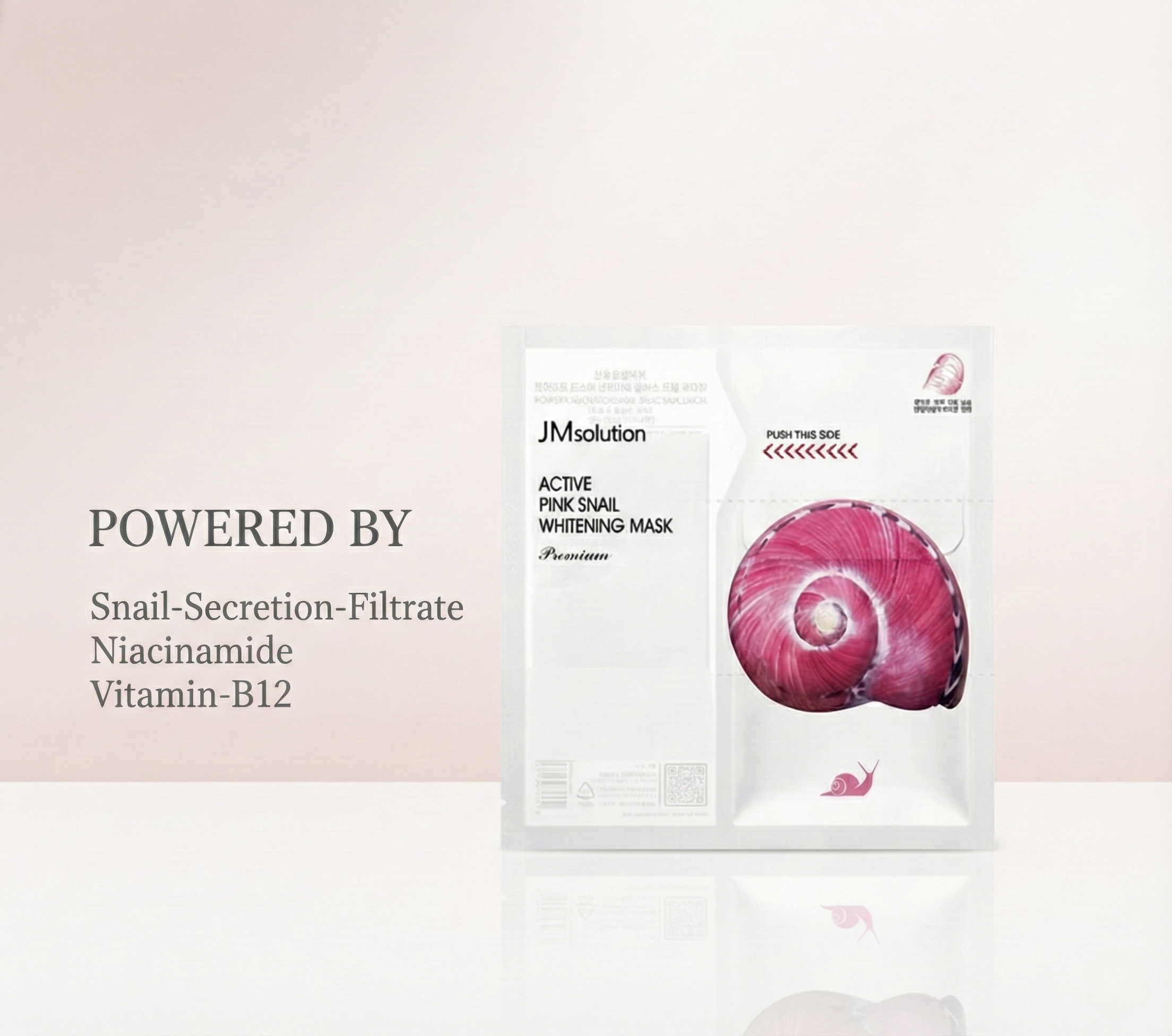 Active Pink Snail Whitening Mask (Premium)