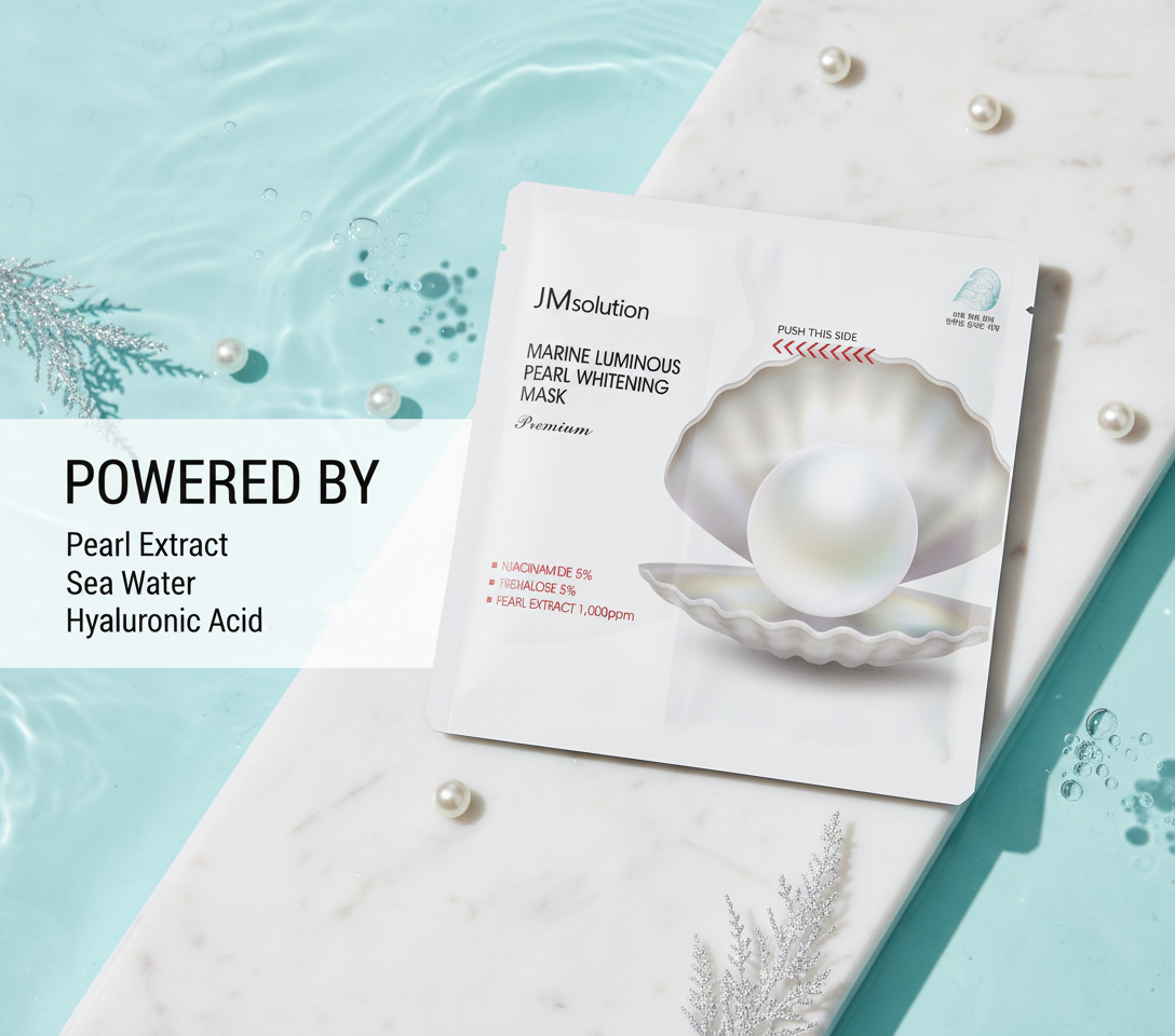 Marine Luminous Pearl Whitening Mask (Premium)