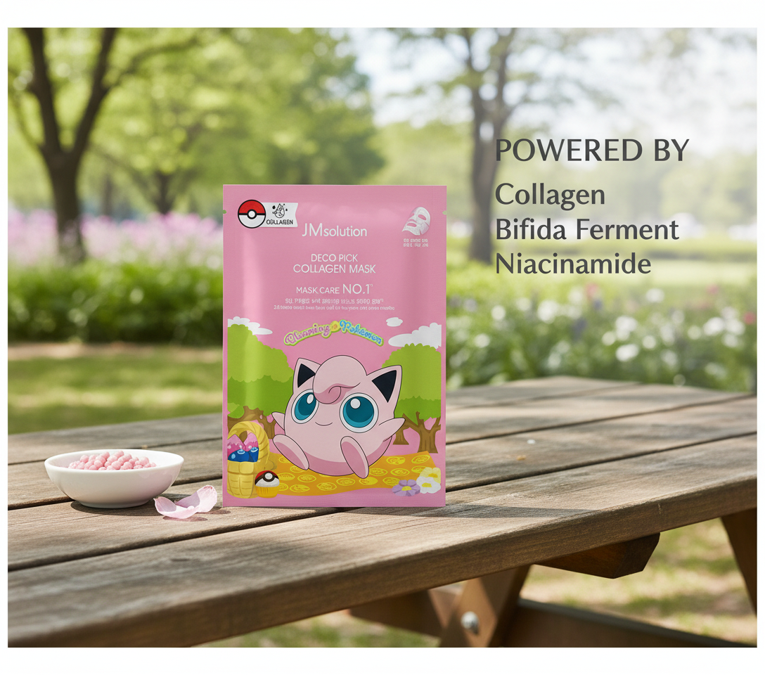 JMsolution X Pokemon Deco Pick Collagen Mask