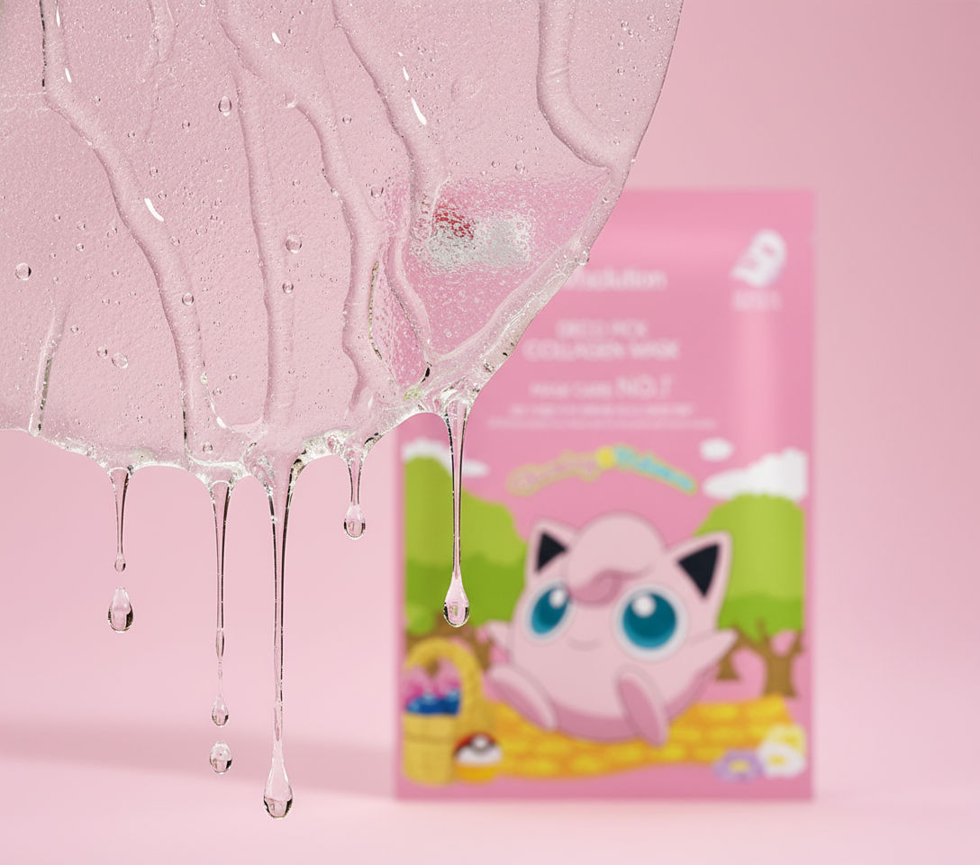 JMsolution X Pokemon Deco Pick Collagen Mask